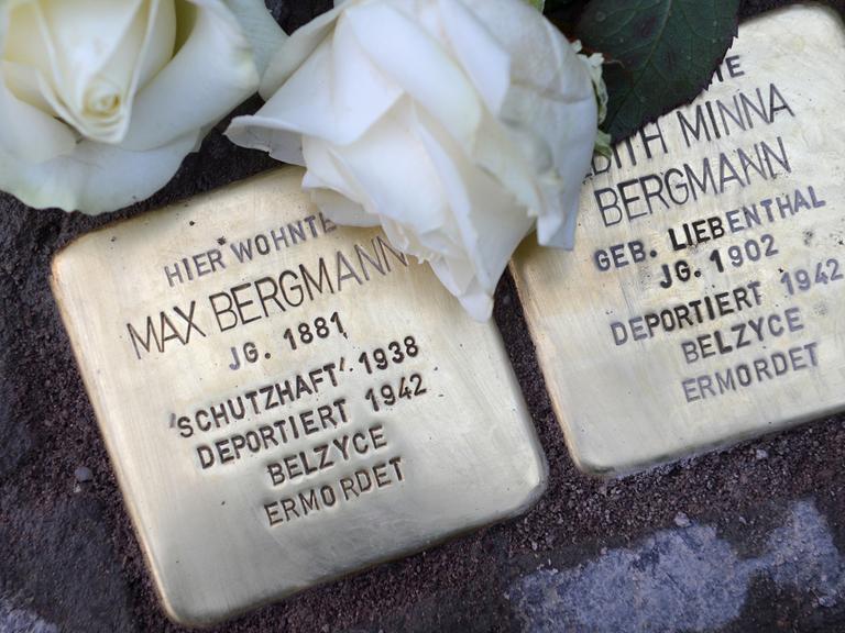 Stolpersteine erinnern in Leipzig an Bürger, die den Verbrechen der Nationalsozialisten zum Opfer fielen.