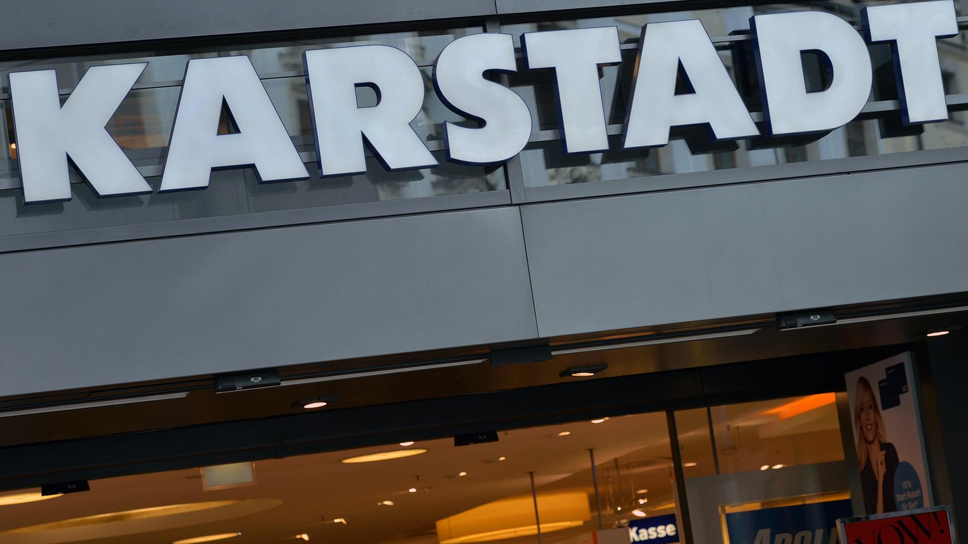 Ein Karstadt-Kaufhaus in Leipzig Ein Karstadt-Kaufhaus in Leipzig