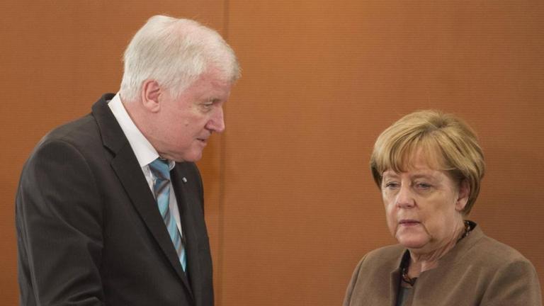 Horst Seehofer und Angela Merkel, hier bei einem Treffen im Dezember