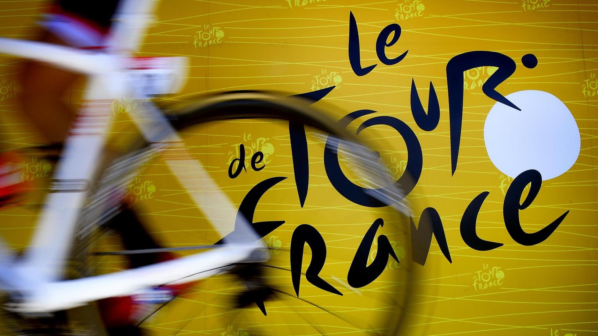 Das Logo der Tour de France