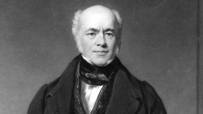 Der englische Astronom Francis Baily (1774-1844).