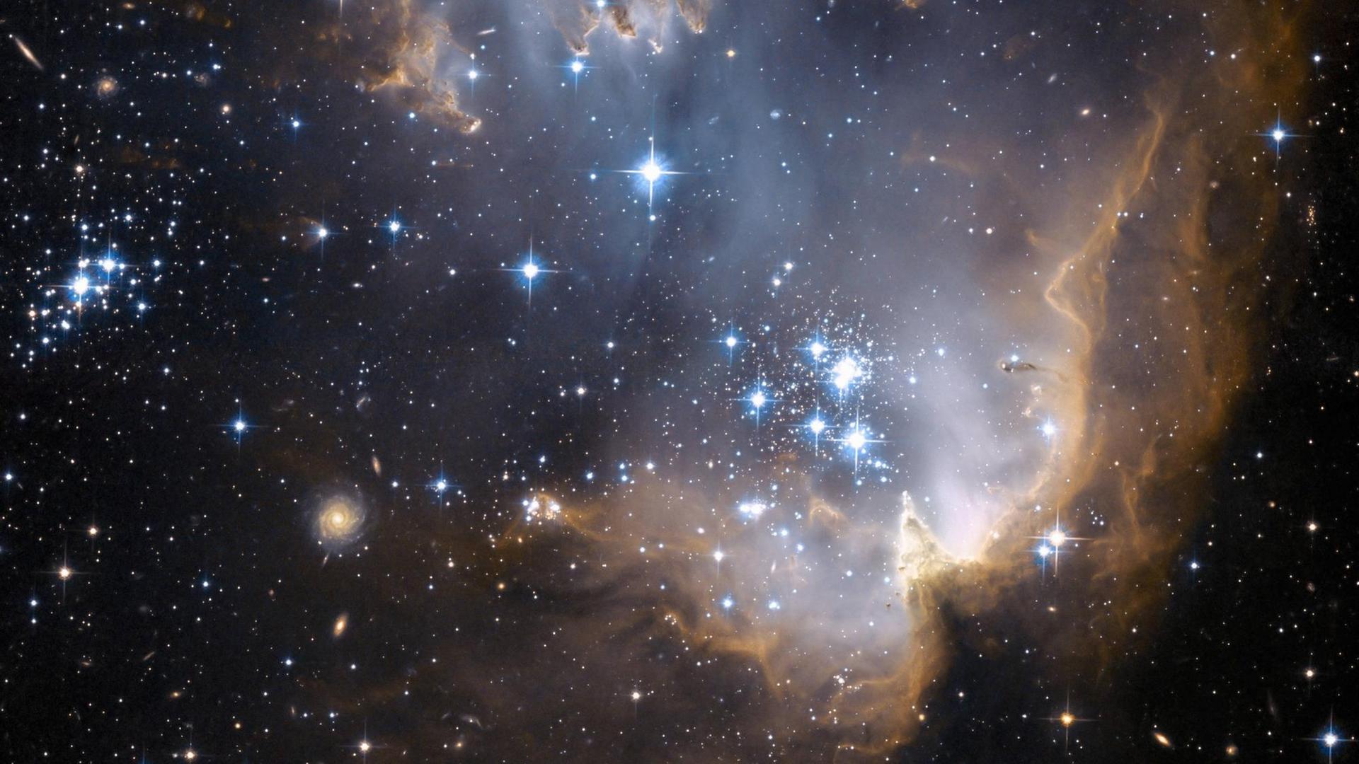 Ein Bild der Kleinen Magellanschen Wolke