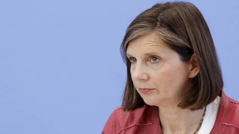 Katrin Göring-Eckardt, Vorsitzende der Bundestagsfraktion von Buendnis 90 / Die Grünen