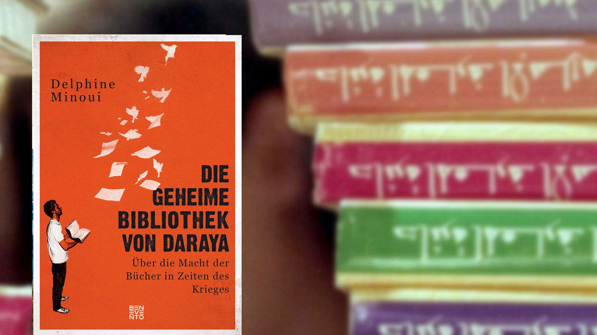 Coverabbildung Delphine Minoui: Die geheime Bibliothek von Daraya.
