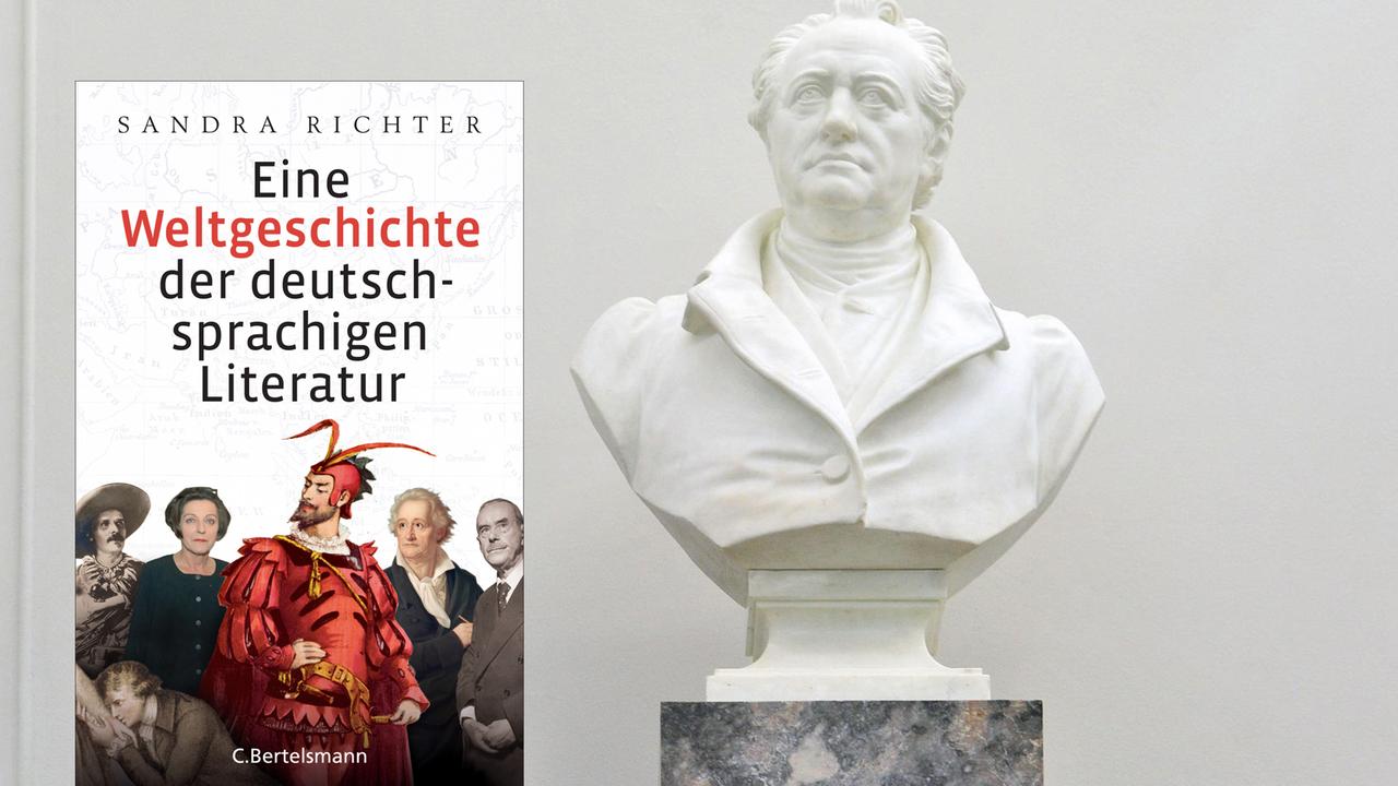 Buchcover von "Eine Weltgeschichte der deutschen Literatur" von Sandra Richter