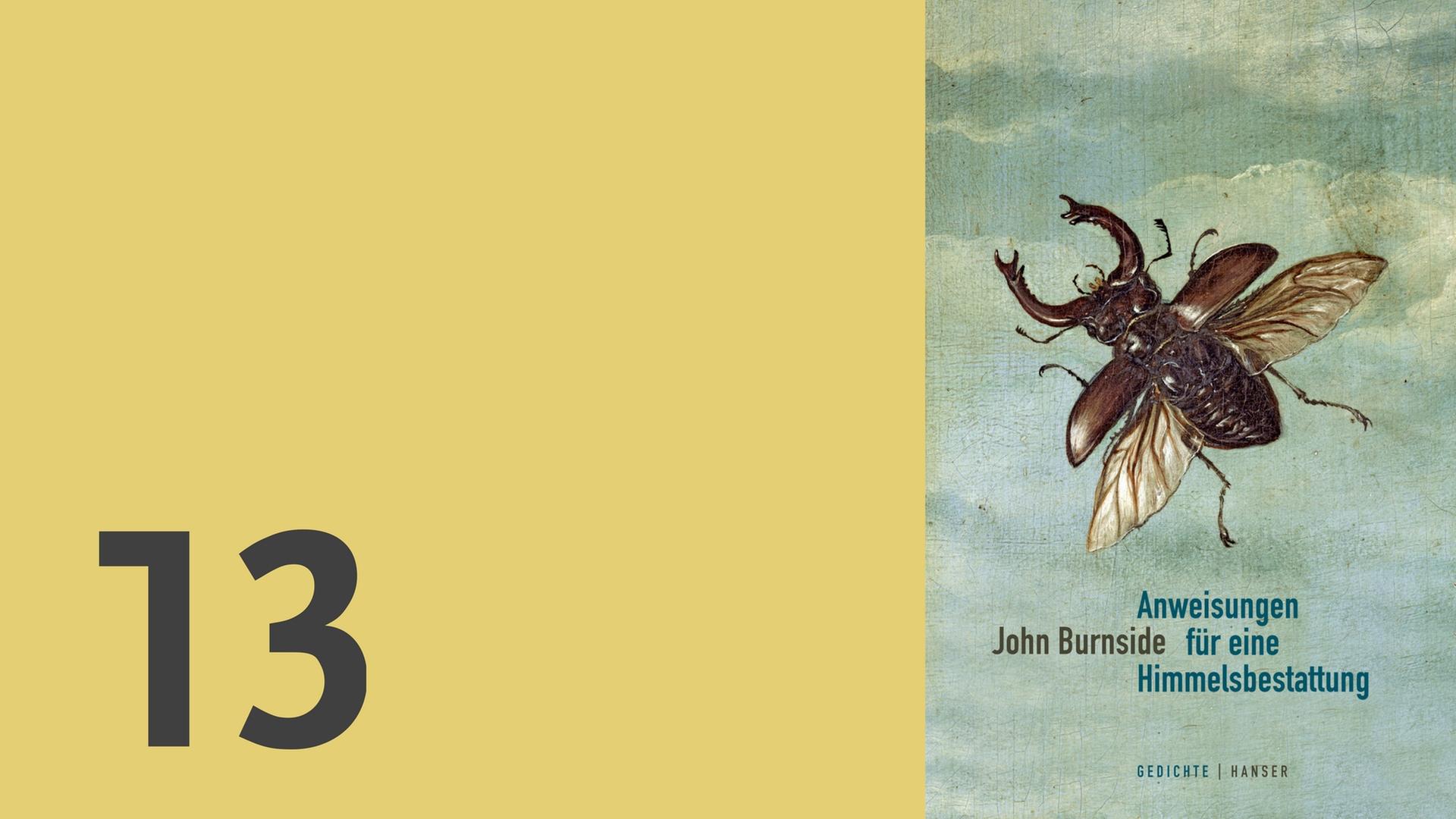 Adventskalender 2016 - John Burnside: "Anweisungen für eine Himmelsbestattung", Ausgewählte Gedichte, aus dem Englischen von Iain Galbraith, Hanser Verlag (Combo Deutschlandradio)