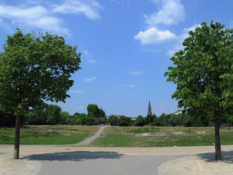 Der Görlitzer Park in Berlin Der Görlitzer Park in Berlin