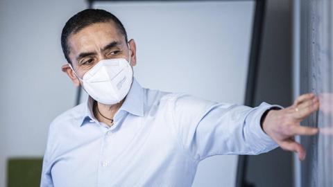 Prof. Ugur Sahin, Vorstandsvorsitzender der Firma Biontech in Mainz