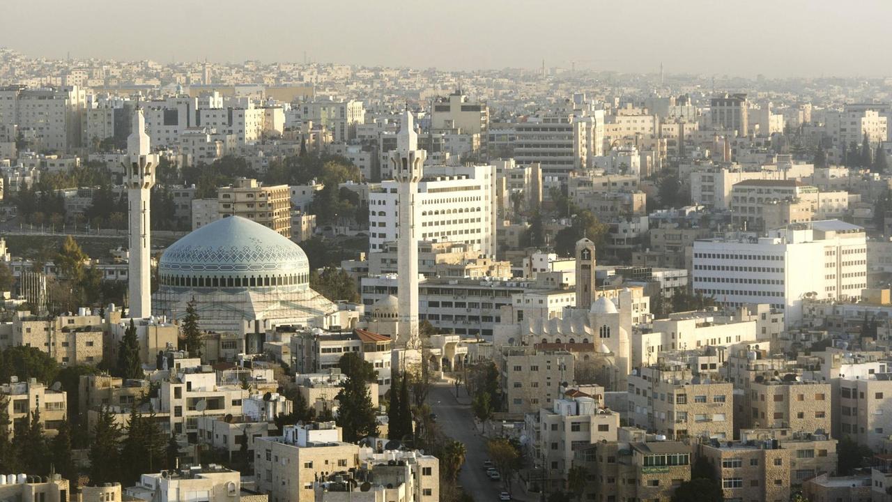Blick auf die Stadt Amman