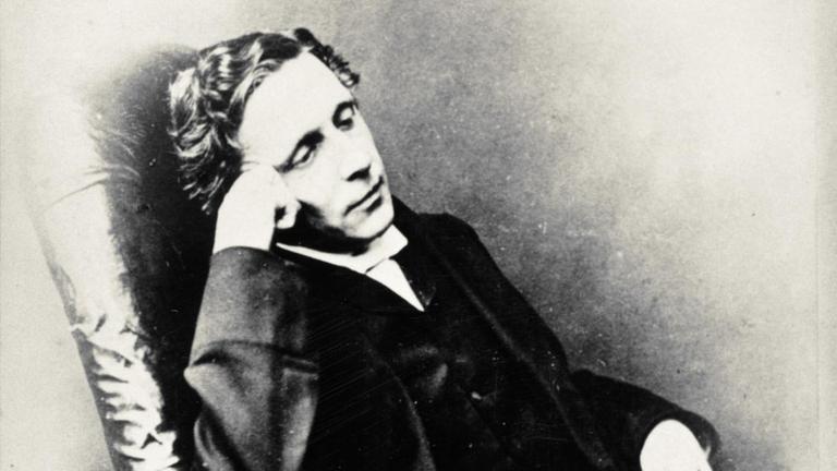 Selbstporträt des Schriftstellers Lewis Carroll, um 1895