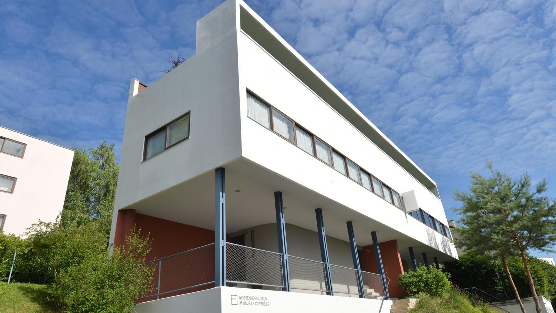 Le-Corbusier-Haus in der Weissenhofsiedlung in Stuttgart.