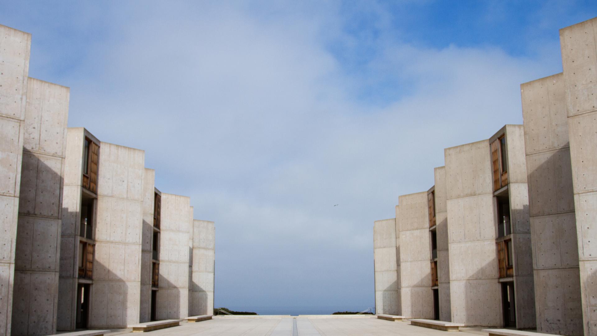 Das Salk Institute in einer Szene des Kinofilms "Kathedralen der Kultur" Das Salk Institute in einer Szene des Kinofilms "Kathedralen der Kultur"
