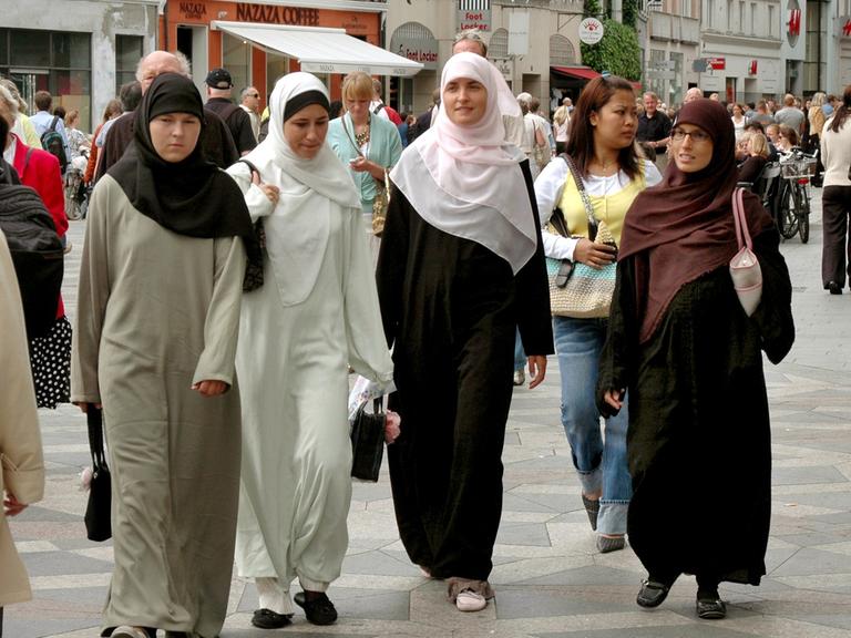 Muslimische Frauen in Kopenhagen