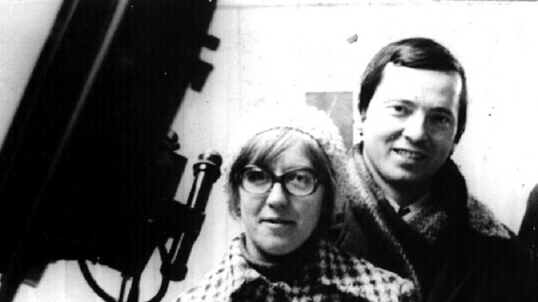 Die Astronomen Swetlana Gerasimenko und Klim Tschurjumow 1975  