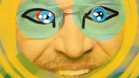 Chanson des Monats: "Die Augen von Martin Schulz" (Standbild aus dem Video von Thomas Pigor)