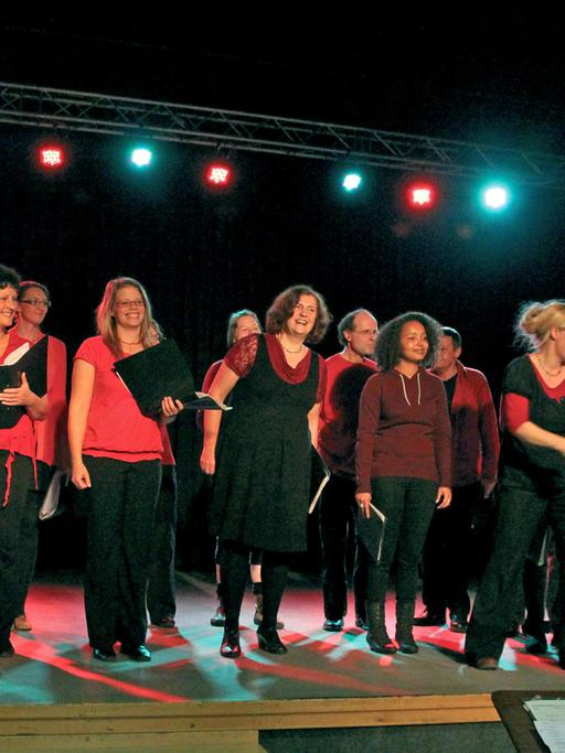 Der Gospel Chor Black feet white voices in Jena