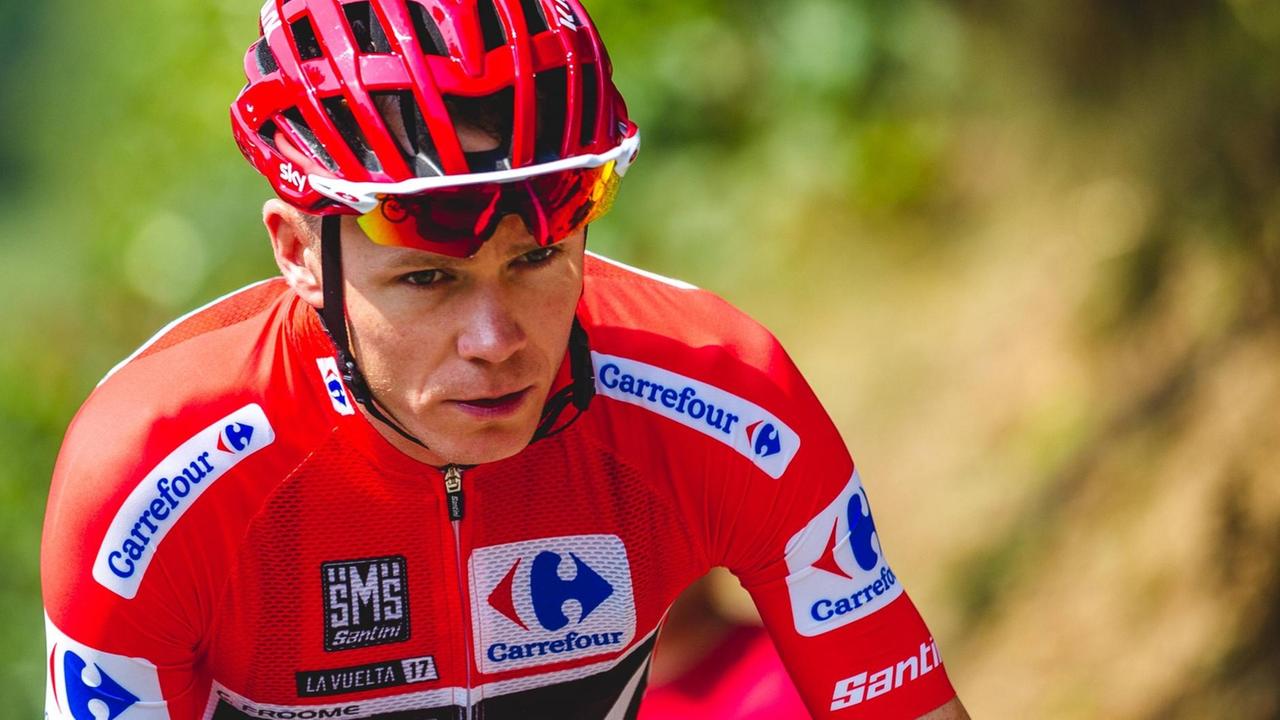 Radprofi Chris Froome während der Vuelta
