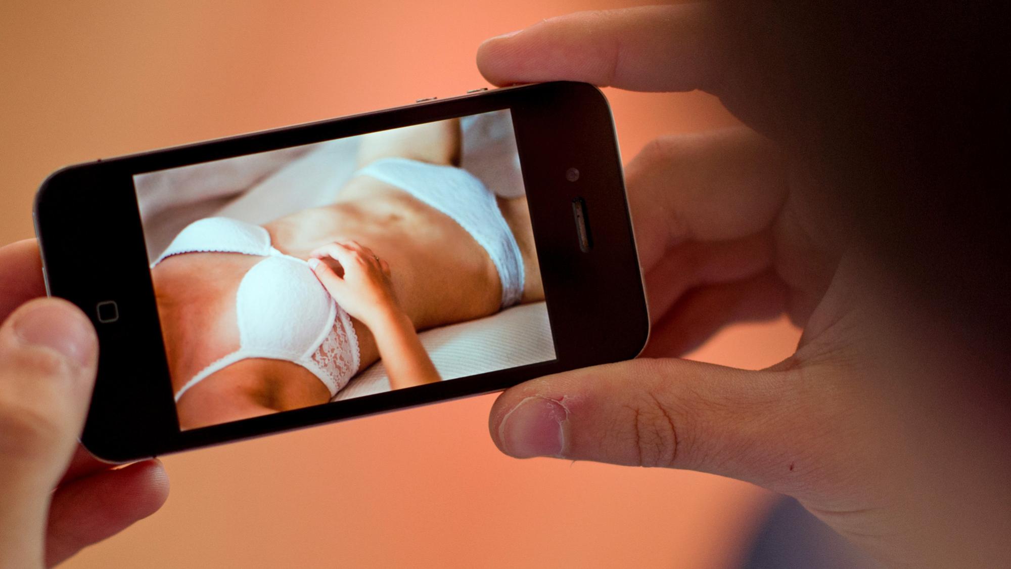 Wenn Sexting-Nachrichten im Netz landen Foto Bild