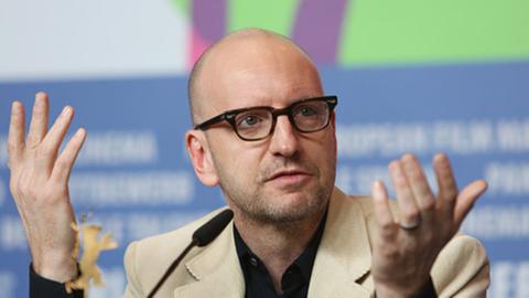 Der Regisseur Steven Soderbergh stellt auf der Berlinale 2013 seinen Film "Side Effects" vor.