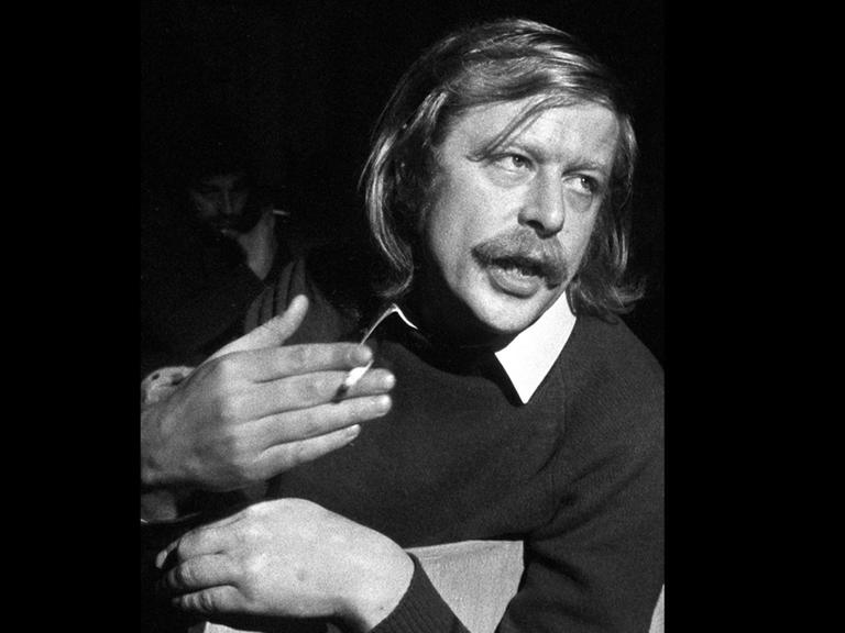Der deutsche Theaterregisseur Claus Peymann im Jahr 1970.