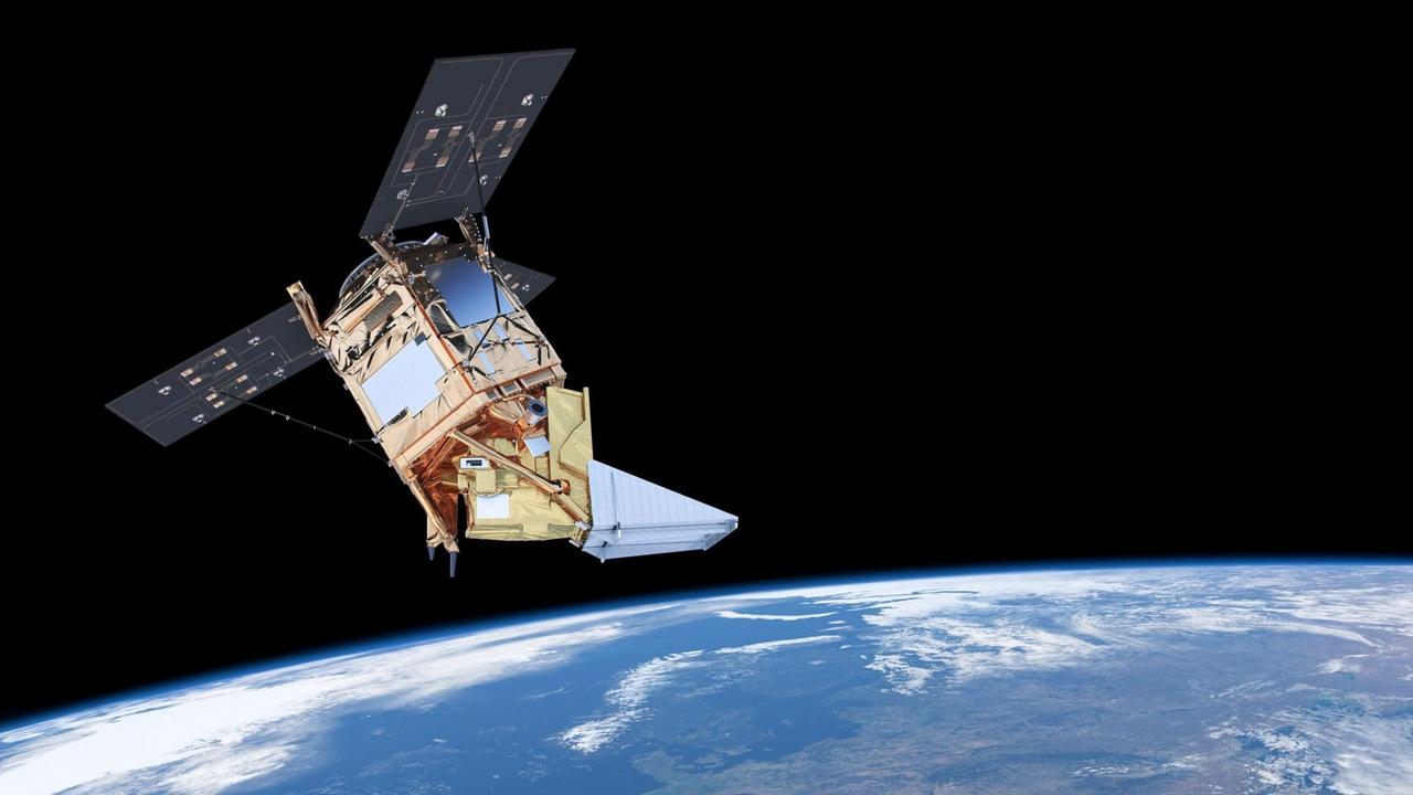 Sentinel-5P im All (Animation) Sentinel-5P im All (Animation)