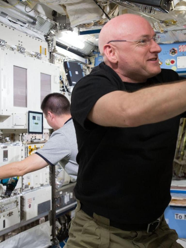 Scott Kelly in der Internationalen Raumstation