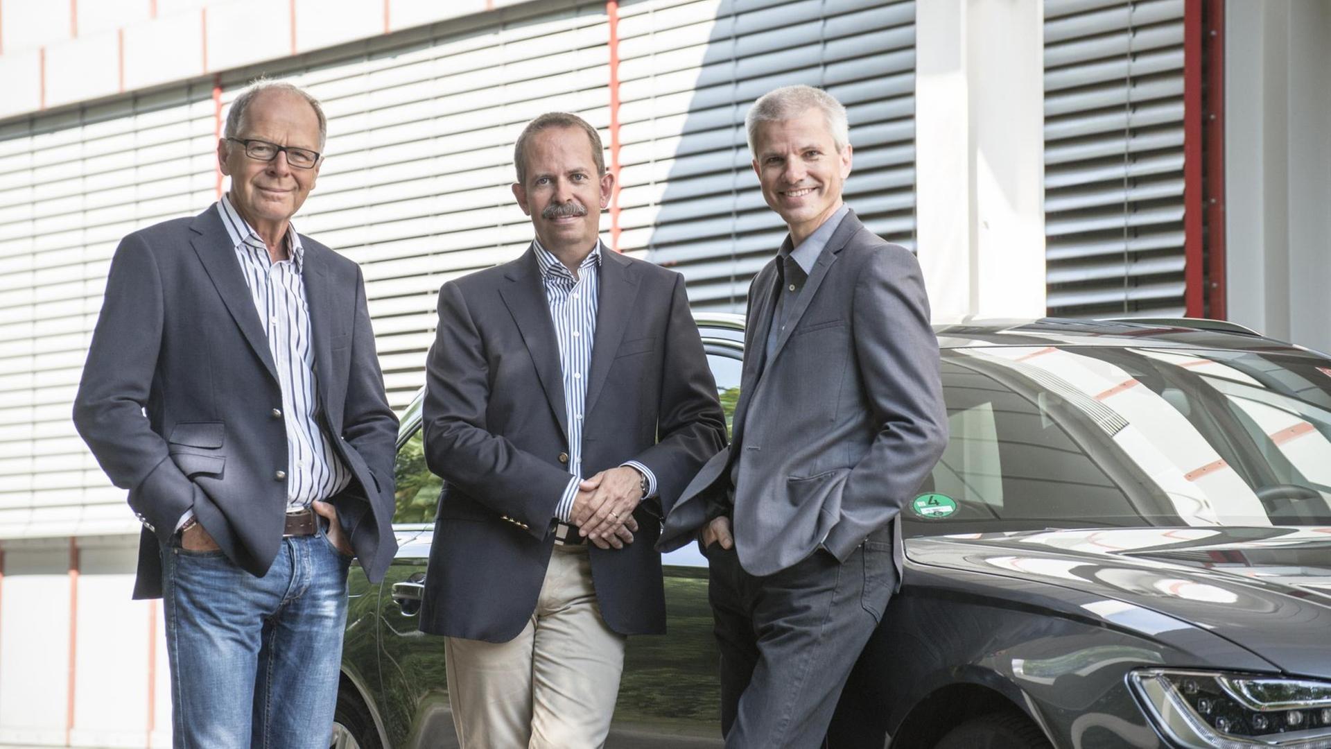 Dr. rer. nat. Rudolf Lachner, Dipl.-Ing. Ralf Bornefeld, Dr.-Ing. Walter Hartner (v.l.n.r.) sind für den Deutschen Zukunftspreis 2015 nominiert Dr. rer. nat. Rudolf Lachner, Dipl.-Ing. Ralf Bornefeld, Dr.-Ing. Walter Hartner (v.l.n.r.) sind für den Deutschen Zukunftspreis 2015 nominiert