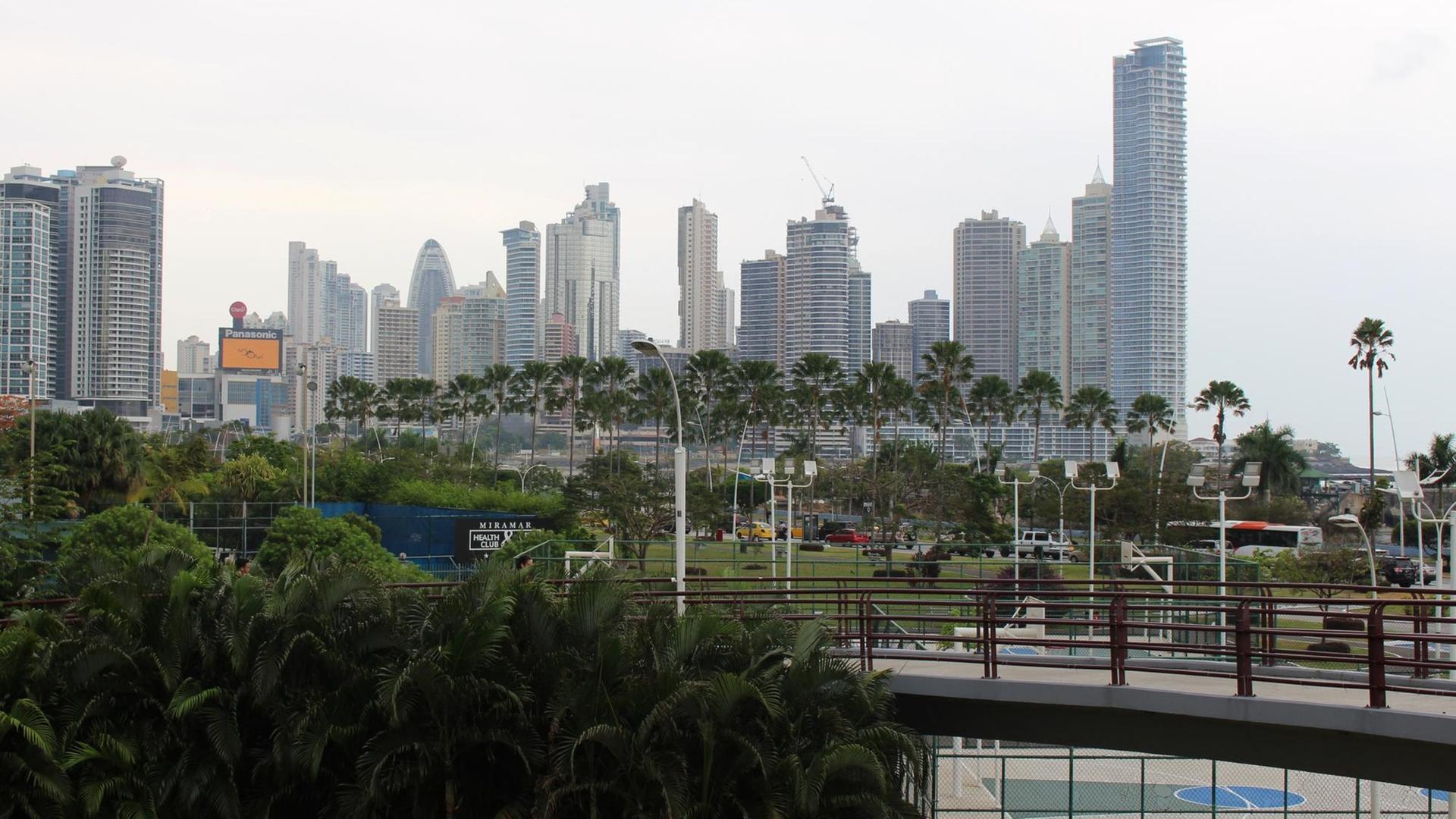 Die Skyline von Panama-Stadt