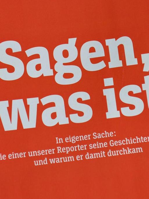 Titel des Nachrichtenmagazins "Der Spiegel": "Sagen, was ist" auf der Ausgabe Nr. 52, vom 22.12.2018 - in Bezugnahme auf den Wahlspruch des "Spiegel"-Gründers Rudolf Augstein: "Sagen, was ist".