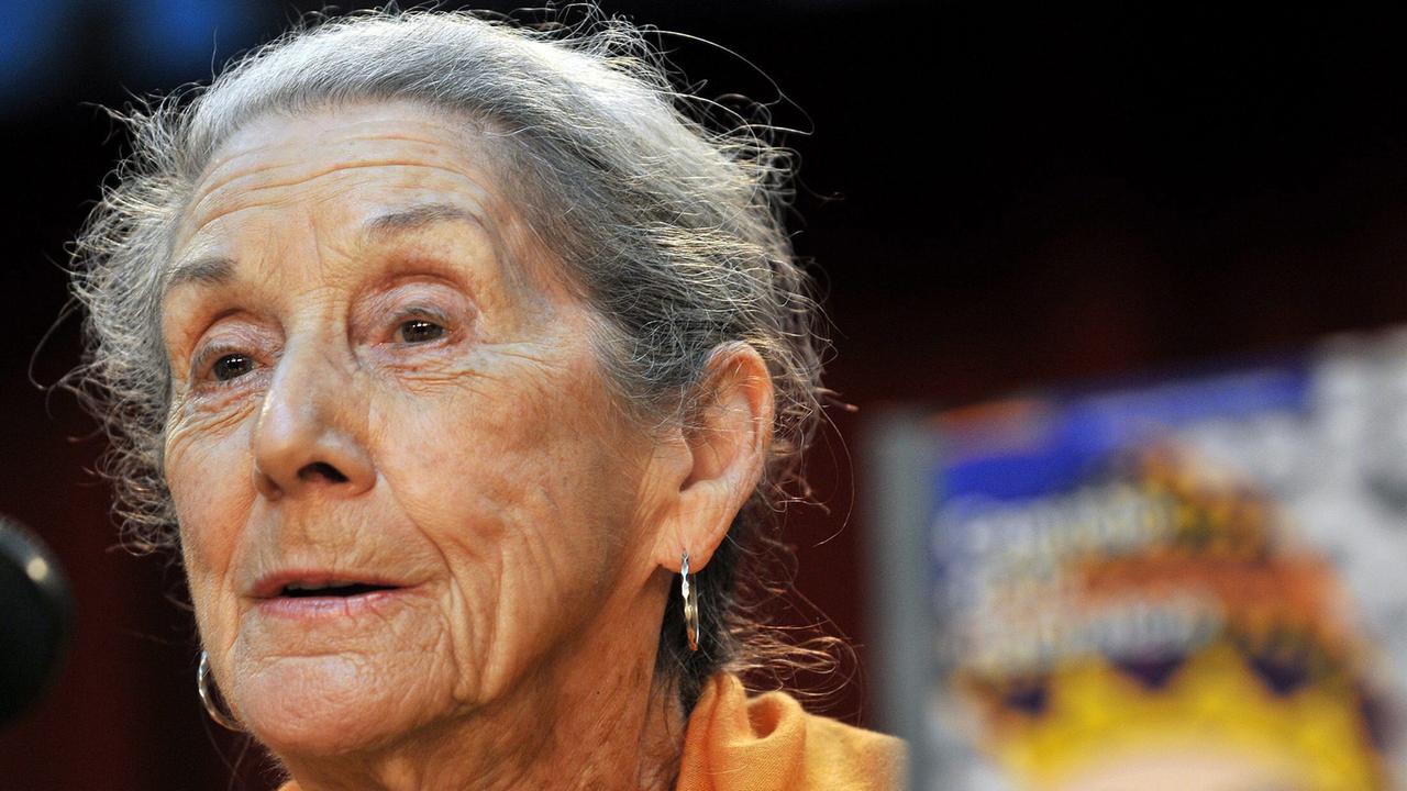 Die südafrikanische Schriftstellerin und Literaturnobelpreisträgerin Nadine Gordimer am 13. Februar 2010 bei der internationalen Buchmesse in Havanna.