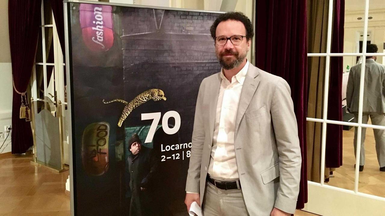 Carlo Chatiran, künstlerischer Direktor des Filmfestivals in Locarno. 