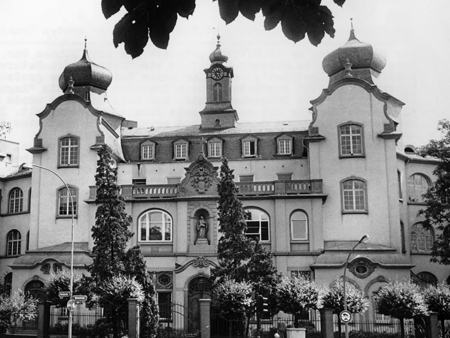 Das Bürgerhospital in Frankfurt am Main, das am 18.08.1763 von Johann Christian Senckenberg gegründet wurde