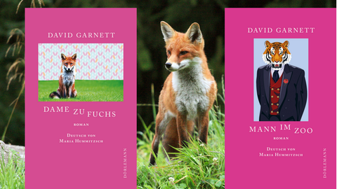 Buchcover David Garnett: Frau zu Fuchs und Mann im Zoo