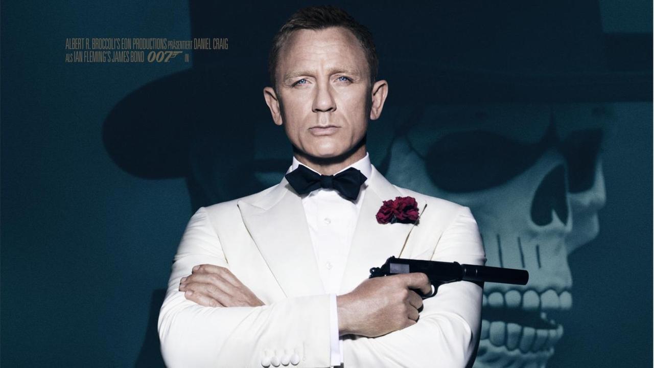 Daniel Craig als James Bond - das offizielle Filmplakat des neuen 007-Agententhrillers «Spectre» (undatierte Aufnahme).