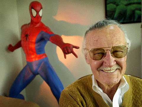 Der Comic-Autor und Erfinder von "Spiderman", "Hulk" und den "X-Men", Stan Lee, im Jahr 2002 in Los Angeles.