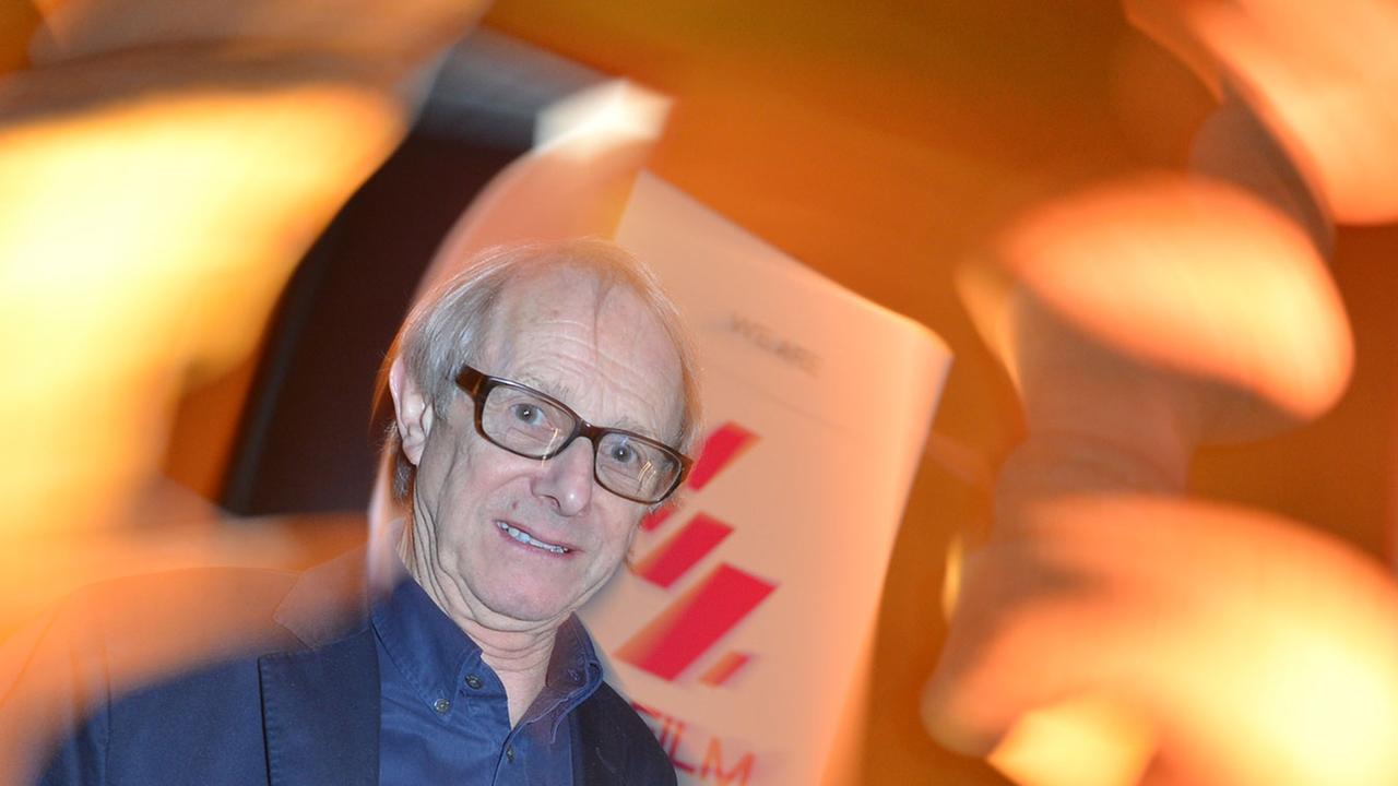 Die britische Regielegende Ken Loach auf der Berlinale.