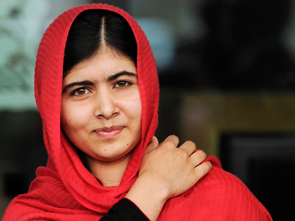 Malala Yousafzai erhält den Sacharow-Preis.