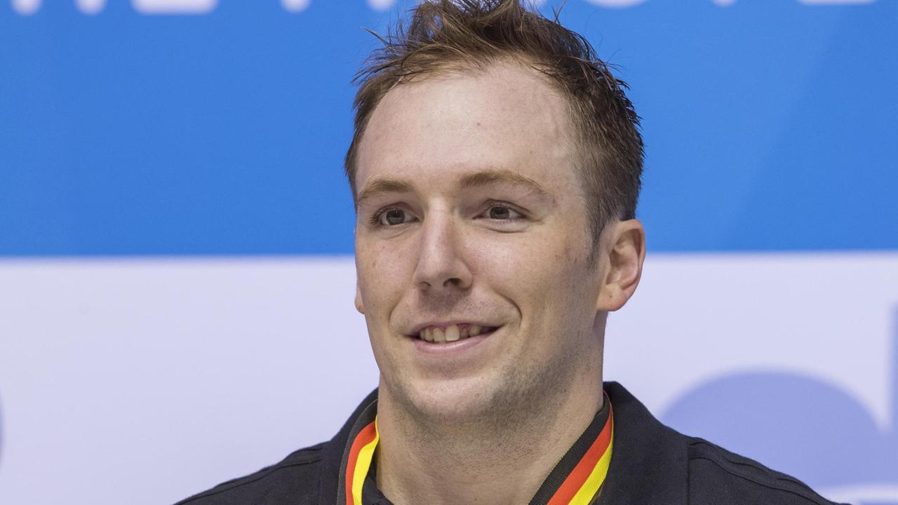 Schwimmer Marco Koch, Porträt, lächelnd