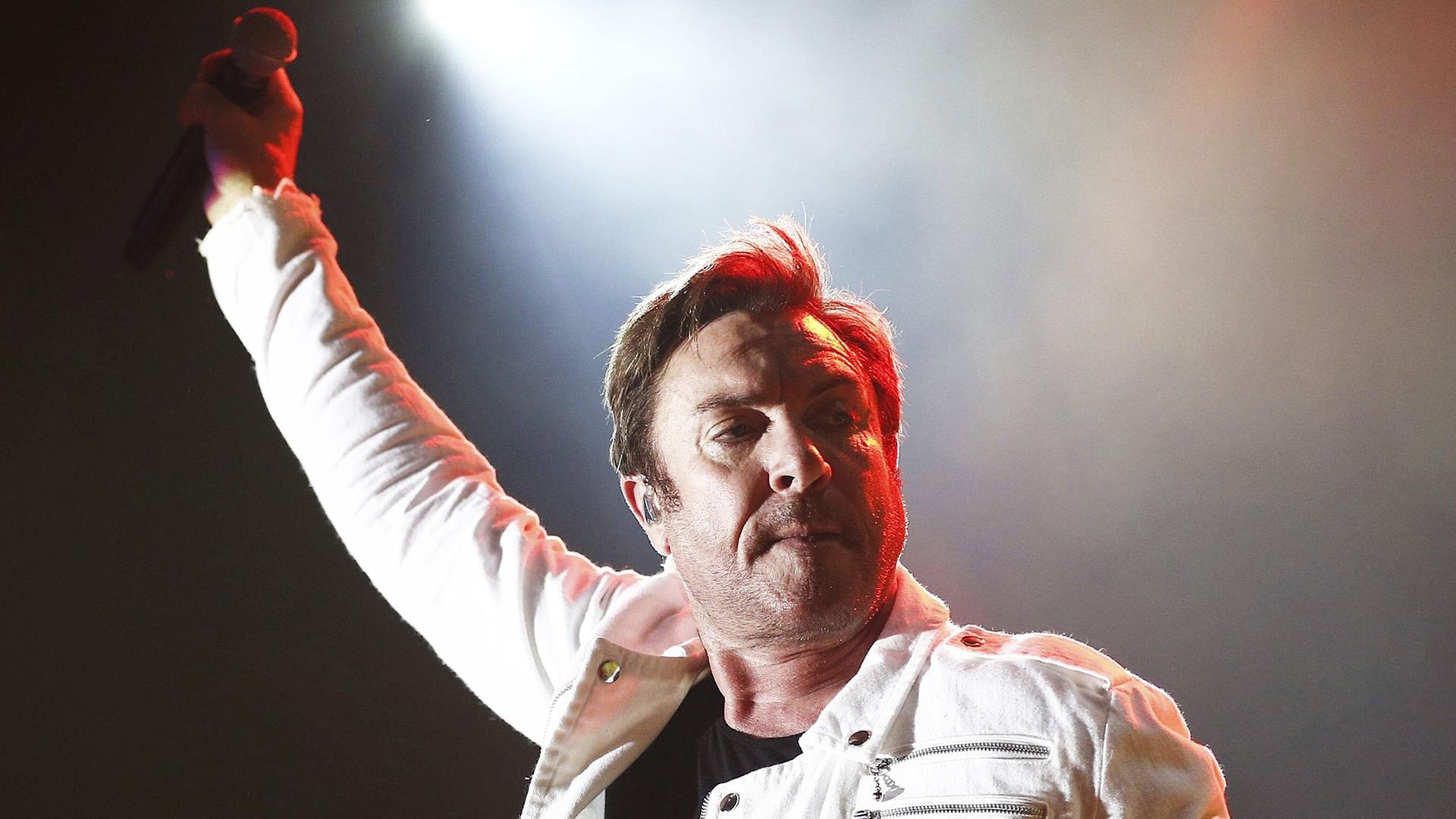 Sänger Simon Le Bon von Duran Dura