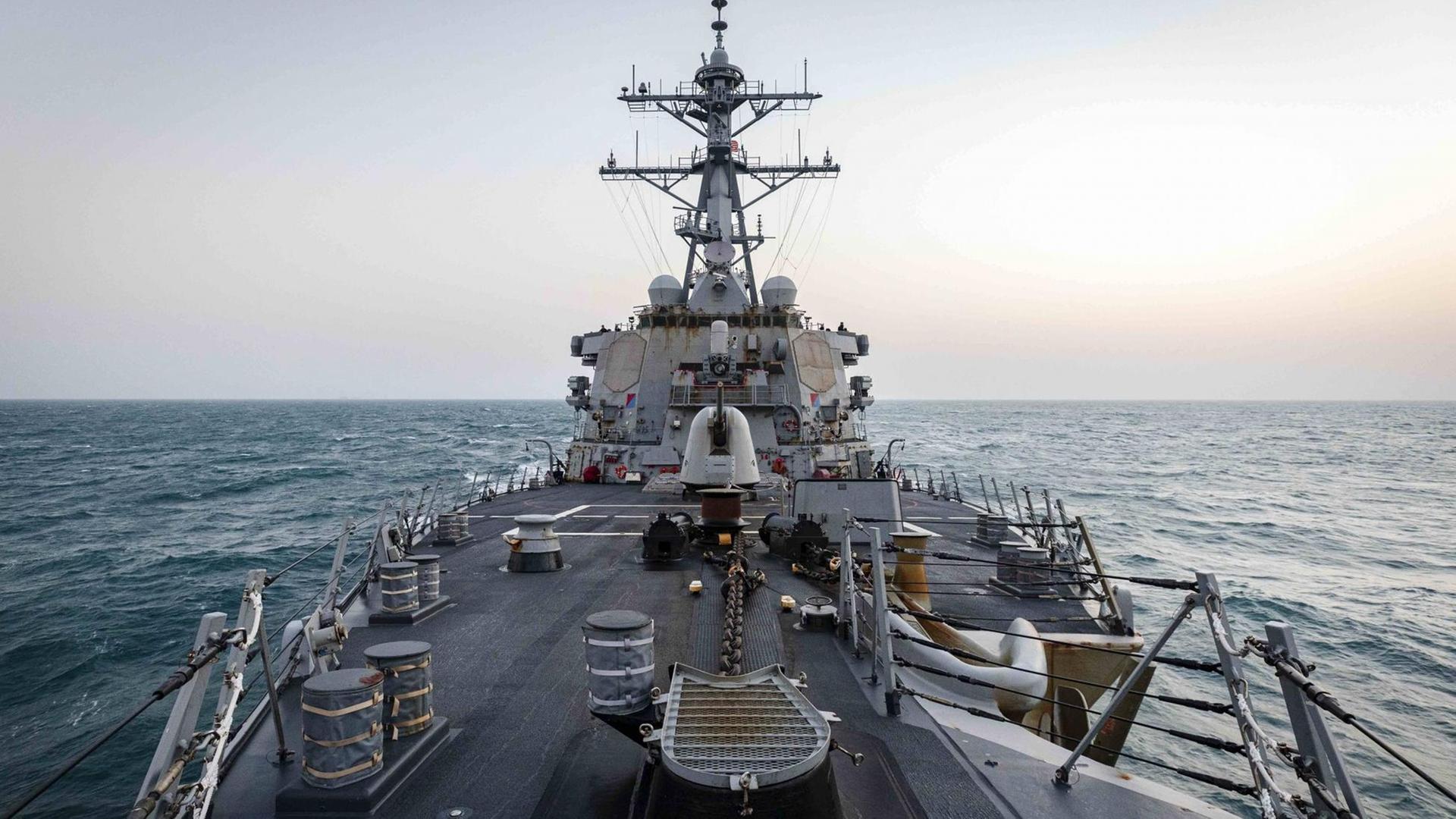 Ein Zerstörer der US Navy (Archivfoto)