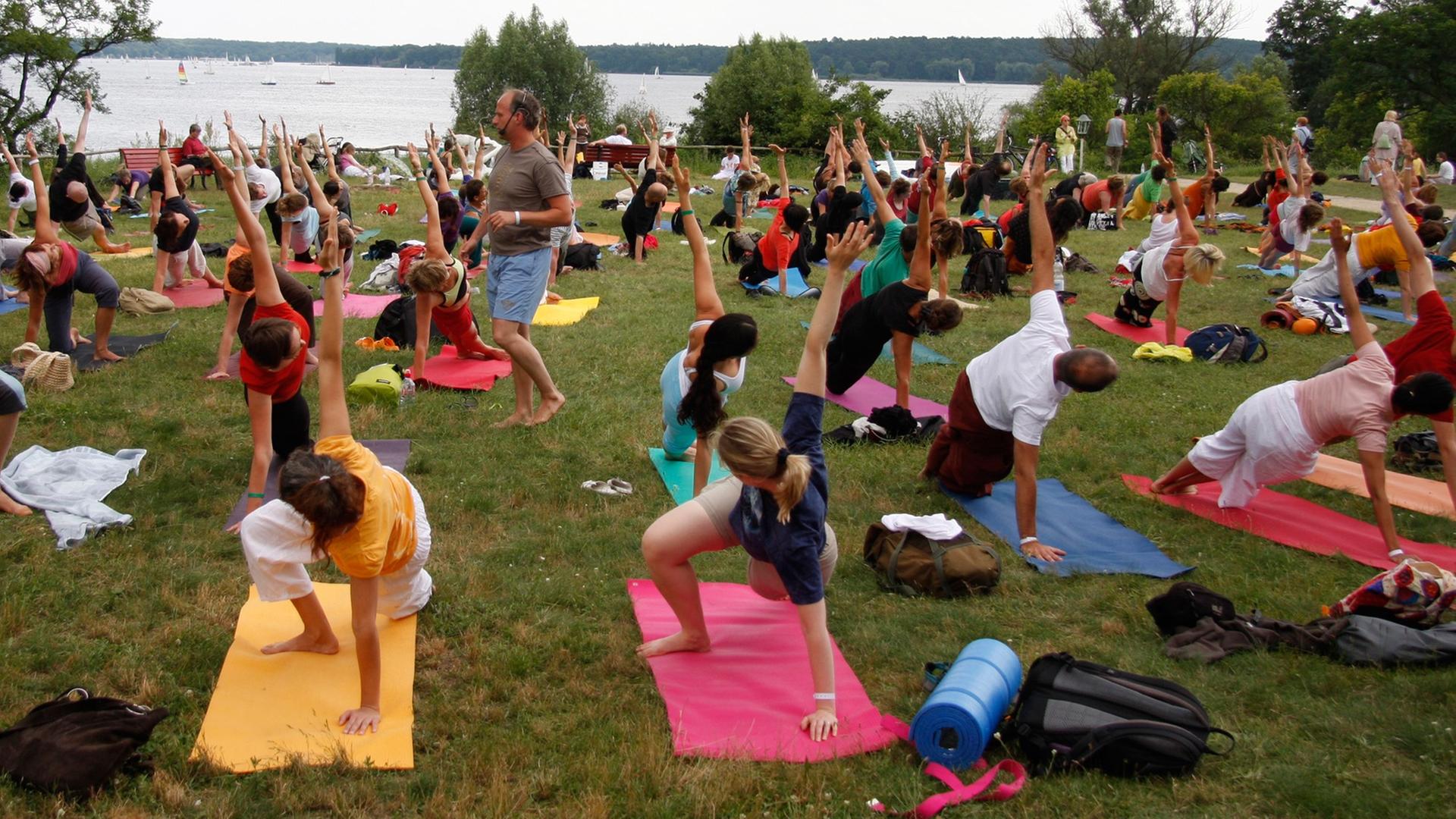 Wie viel "Om" braucht Yoga? Yogafestival Nachspiel 8.12.2013