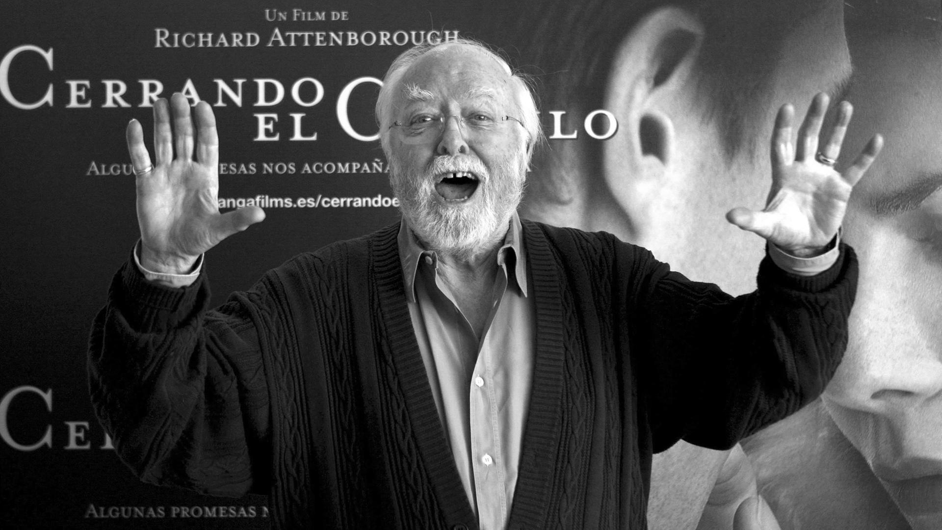 Der verstorbene Schauspieler und Regisseur Richard Attenborough