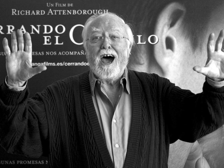 Der verstorbene Schauspieler und Regisseur Richard Attenborough