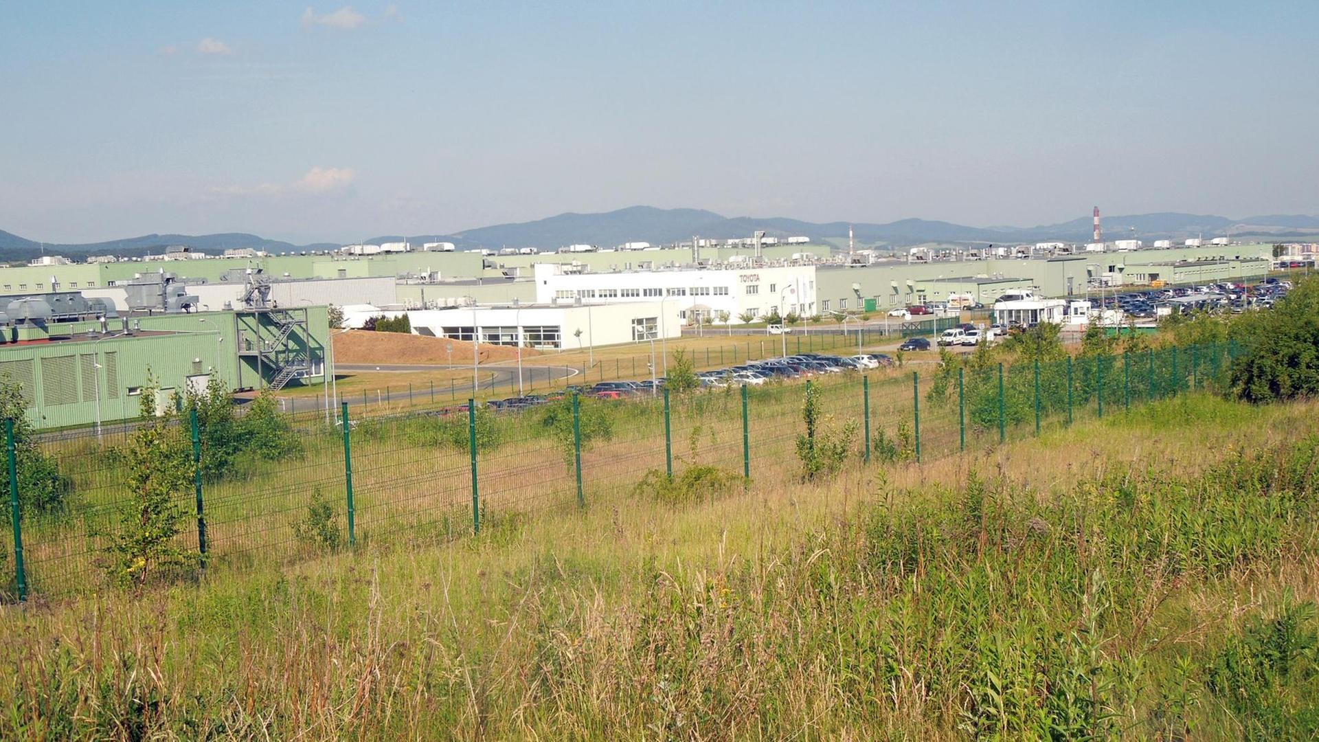 Die Toyota-Fabrik in der Sonderwirtschaftszone Walbrzych (Waldenburg)