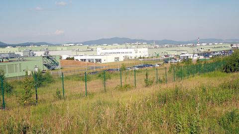 Die Toyota-Fabrik in der Sonderwirtschaftszone Walbrzych (Waldenburg)