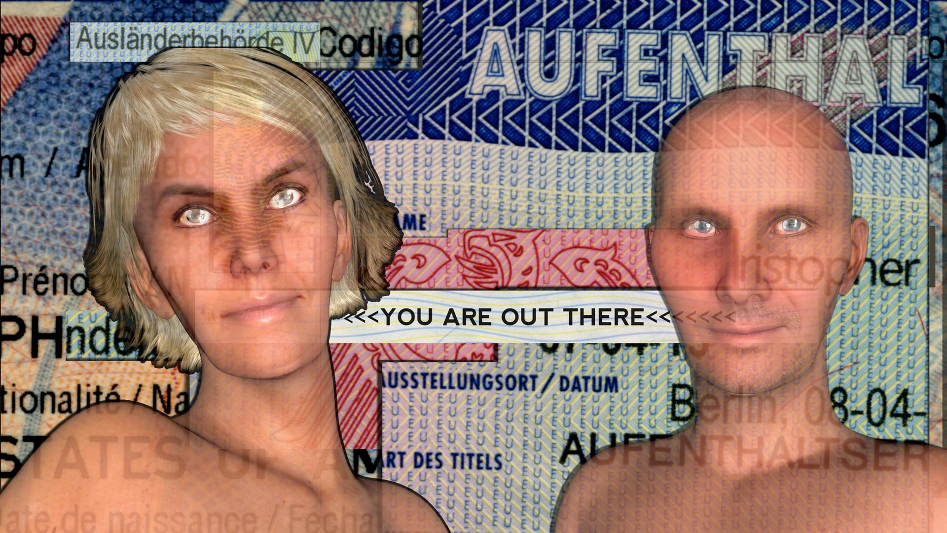 Verloren im Netz - in "You are out there" des Digital Art-Duos Chris Kondek und Christiane Kühl geht es um die Flut persönlicher Daten im Internet