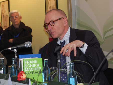 Ulrich Raulff, Preisträger des Leipziger Buchpreises (Sachbuch) und Leiter des Literaturarchivs Marbach auf der Leipziger Buchmesse