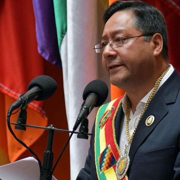 Boliviens Präsident Luis Arce