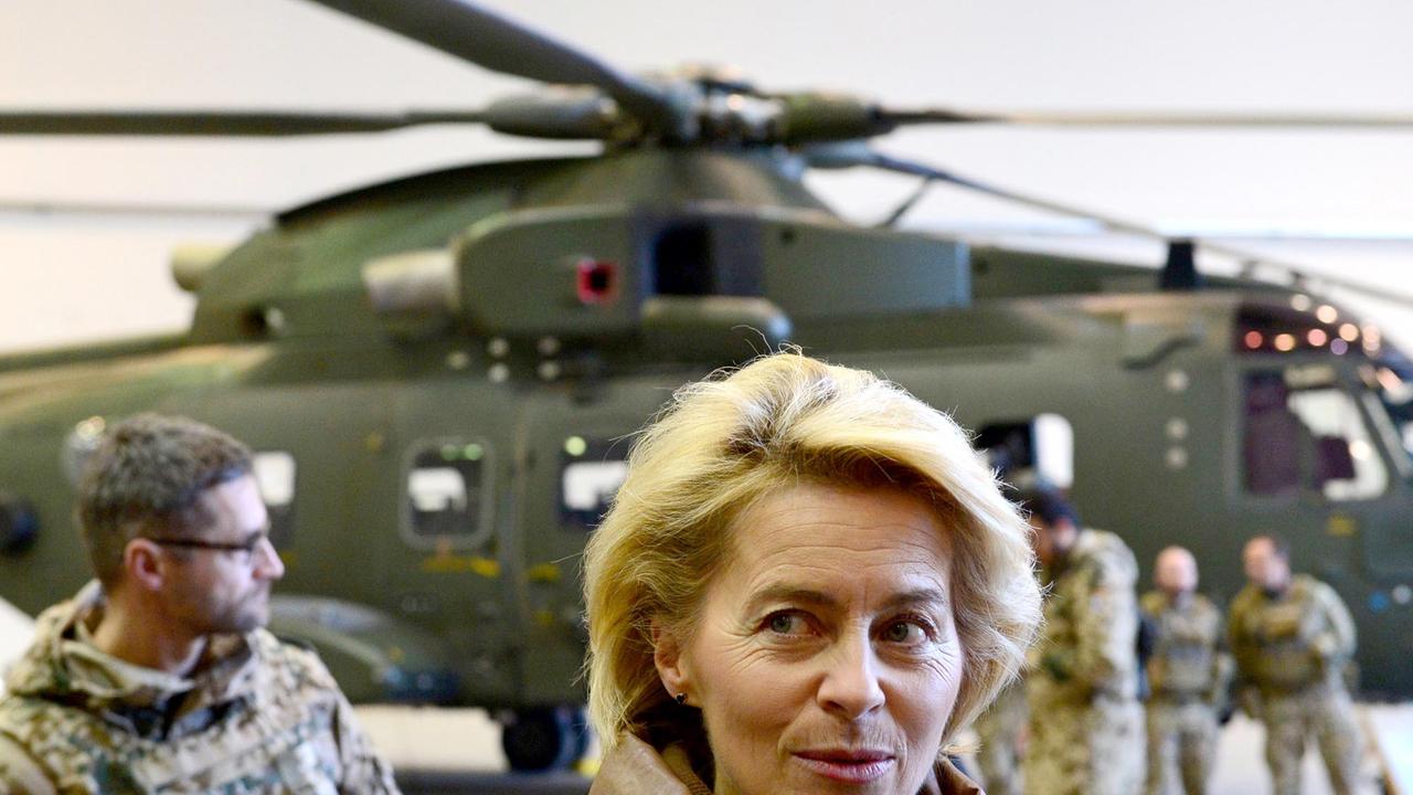 Verteidigungsministerin Von Der Leyen - "Europäische Armee Ist Die Zukunft"