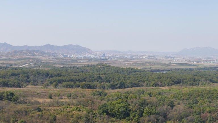 Hier ist alles voller Minen: die Grenze rund 50 Kilometer vor Seoul, wo der Krieg zwischen Nord- und Südkorea eingefroren ist